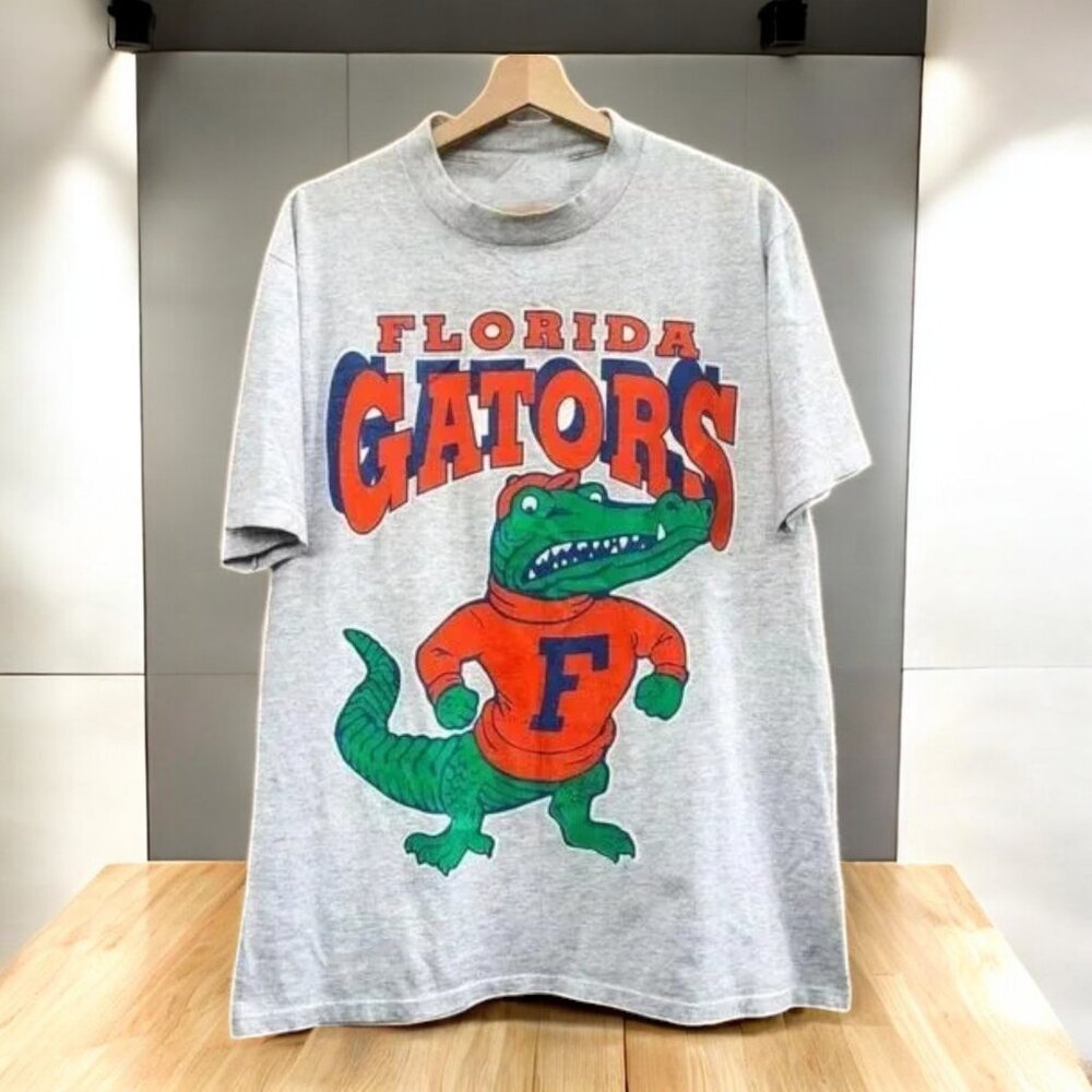 Florida Gators Logo short sleeve ash color shirt unisex ANH7747